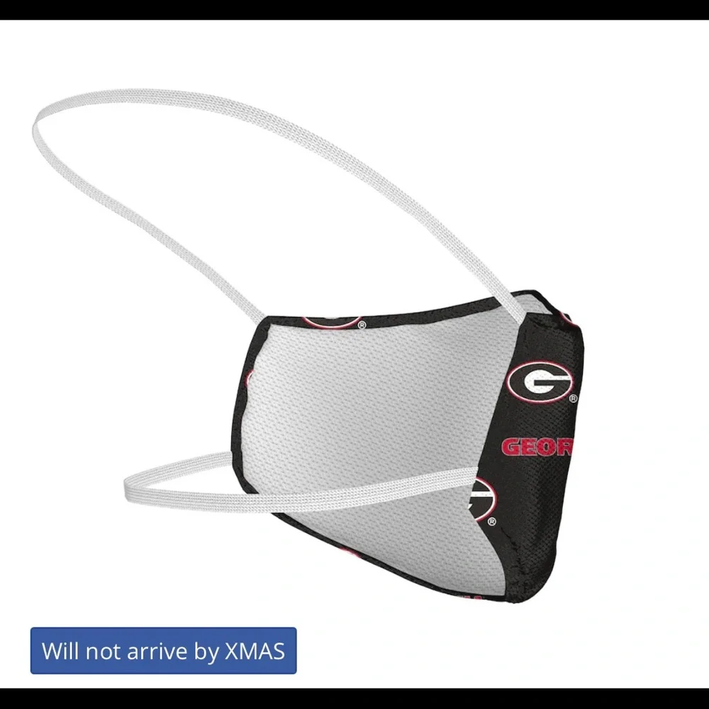 Georgia Bulldogs masks set of three